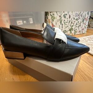 Franco Sarto Wynne Leather Loafers size 9.5